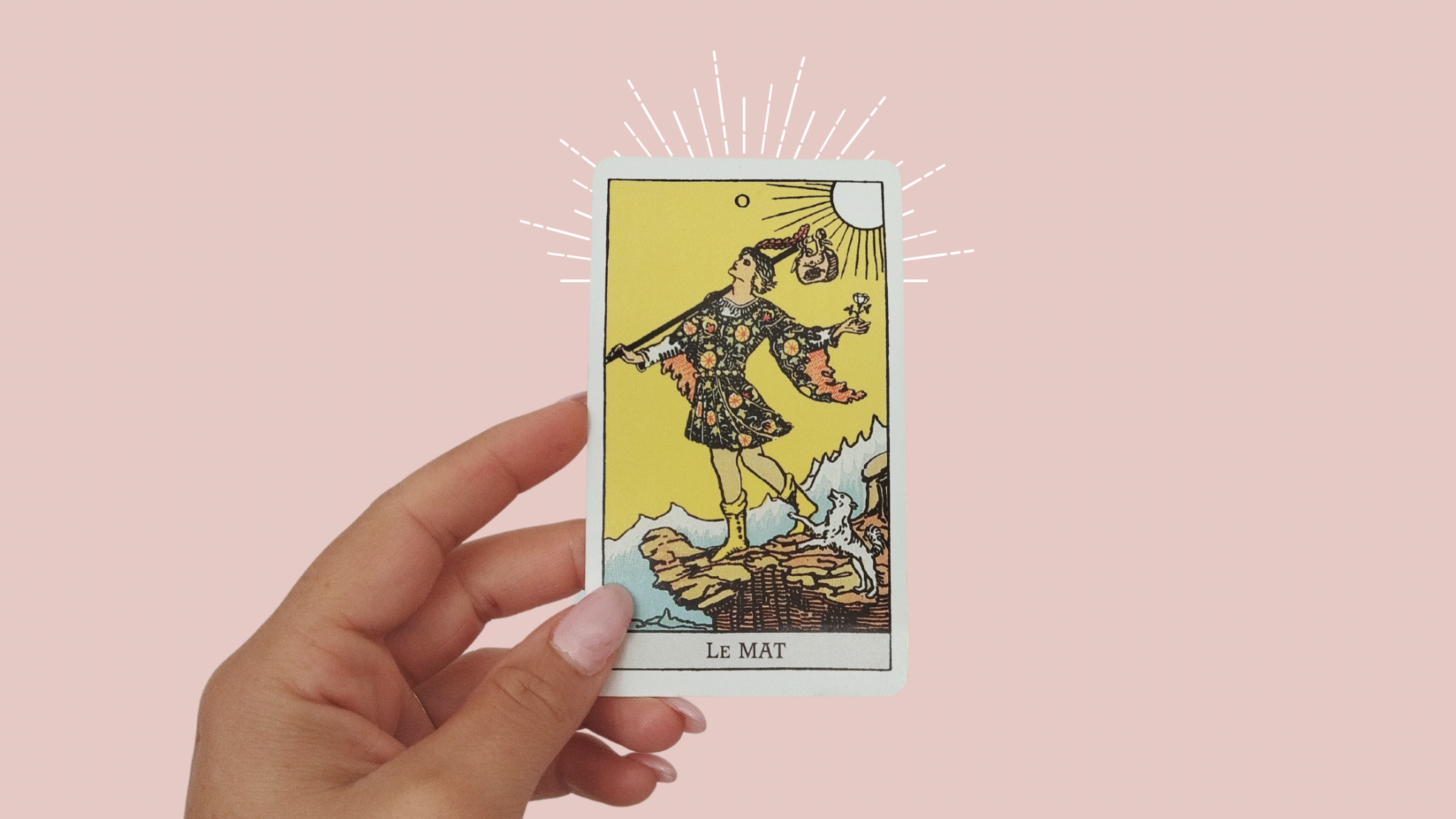 Signification de la carte du Mat : Tarot Rider-Waite-Smith