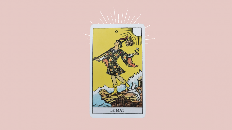 Signification de la carte du Mat : Tarot Rider-Waite-Smith
