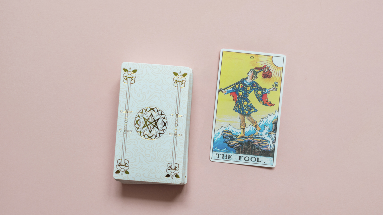 Signification de la carte du Mat : Tarot Rider-Waite-Smith