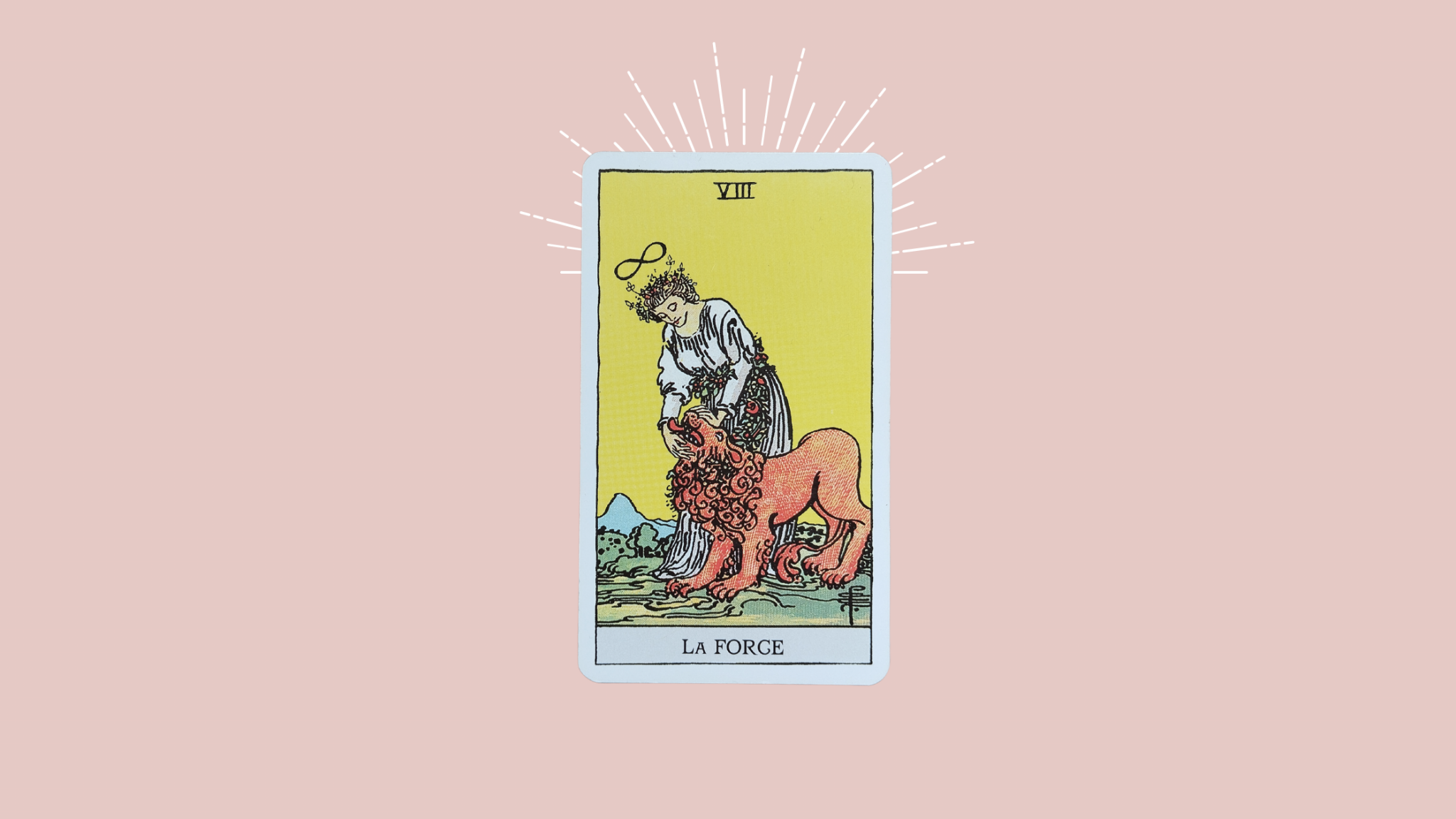 Signification de la Carte de La Force | Tarot Rider-Waite